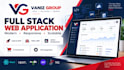 develop a full stack web application for your business