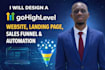 create and optimize gohighlevel sales funnels websites and automation
