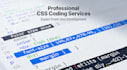 write pure CSS style sheet codes for your website