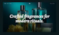 design perfume website fragrance website perfume shopify store cologne website