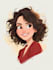 make a disney children cartoon illustration