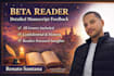 beta reading for fantasy, romance and mystery stories