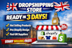 build a profitable UK shopify dropshipping store ready to launch
