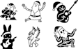 professionally art high quality any silhouette vector object