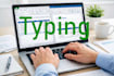 do typing or data entry typing work job
