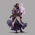 a fantasy character ilustration