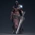 fantasy concept art game character,