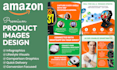 shoot premium amazon product photography, infographics, a plus content and ebc