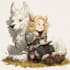 create a reference sheet for your furry character