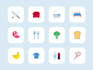 design modern flat icon set for you