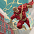 make super hero character design illustration