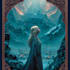 illustrate professional fantasy book cover art