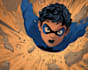 design comic style superhero characters with action poses