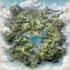 hand draw a fantasy map with digital watercolours
