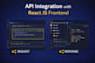 responsive react js frontend with API integration