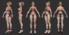 create 3d low poly model retro n64 model pixel character psx ps1 ps2 style