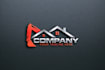 design real estate, roofing, construction logo