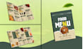 do attractive food menu, restaurant menu design