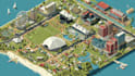 create a vector map illustration for events, festivals, and venues