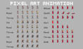 2d pixel art pixel animation pixel character sprite sheet game asset nsfw 16bit
