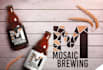 do modern wonderful greatest mosaic logo