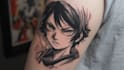 make anime tattoo design