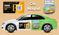 do premium car magnet, car sign, window decals