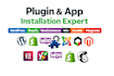 install wordpress woocommerce wix plugins integrate shopify magento app joomla
