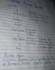handwritten study notes and letters