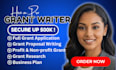 write a grant proposal, grant research, grant application for small business