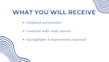 complete your security audit and compliance questionnaires