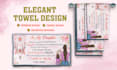 do custom towel design personalized stylish and supplier ready