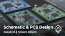 design schematic and pcb design in easyeda kicad altium