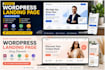 responsive wordpress landing page using elementor