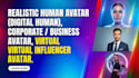 create realistic ai avatars for social media