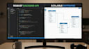 create a custom web dashboard using laravel and mysq