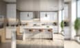 3d model your kitchen, 3d rendering interior design architecture