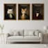 create a victorian royla potrait of your cat