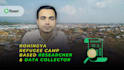 research and collect data at the rohingya refugee camp