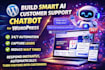 build wordpress ai customer support chatbot for your wordpress website