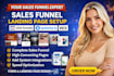audit systeme io funnel, connect domain, thank you page, fix dns, course website