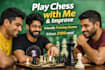 play traning chess matchs with you
