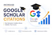 increase and backdate google scholar citations in peer reviewed indexed journals