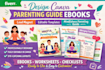 design canva parenting guide ebooks lead magnet editable mindful parenting guide