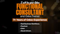 be your odoo functional consultant and odoo trainer