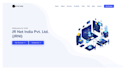 design and develop a responsive and modern front end website