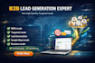generate targeted real estate b2b leads from linkedin and google maps