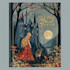create illustrated fairytale book cover