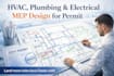 do architecture, mep, hvac, plumbing, electrical permit drawings