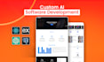 build ai website, chatbot, web app as full stack ai software developer